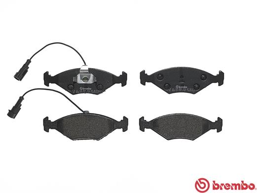 A.B.S. P 23 122 BREMBO Bremsbelagsatz, Scheibenbremse